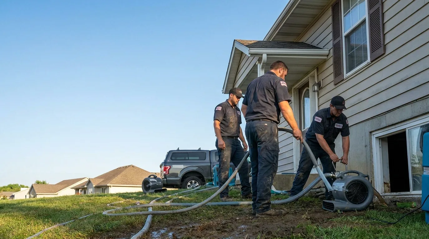 Water Removal in Baxter Springs, KS near me